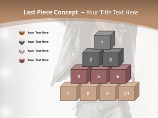 Isolated Style Model PowerPoint Template