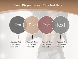 Isolated Style Model PowerPoint Template