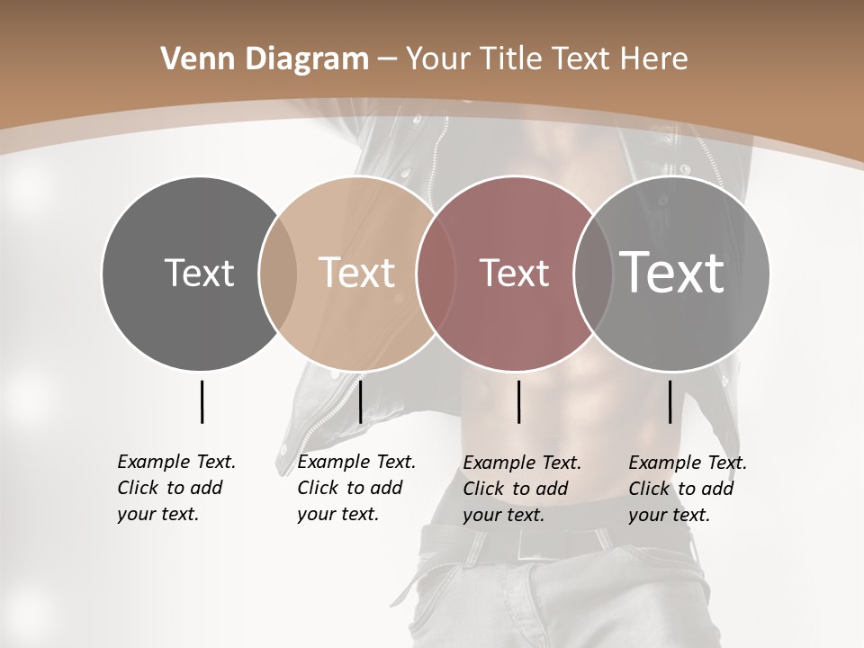 Isolated Style Model PowerPoint Template