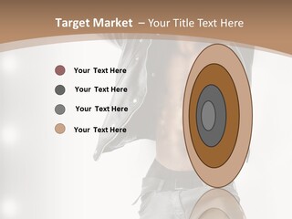 Isolated Style Model PowerPoint Template