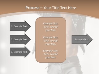 Isolated Style Model PowerPoint Template