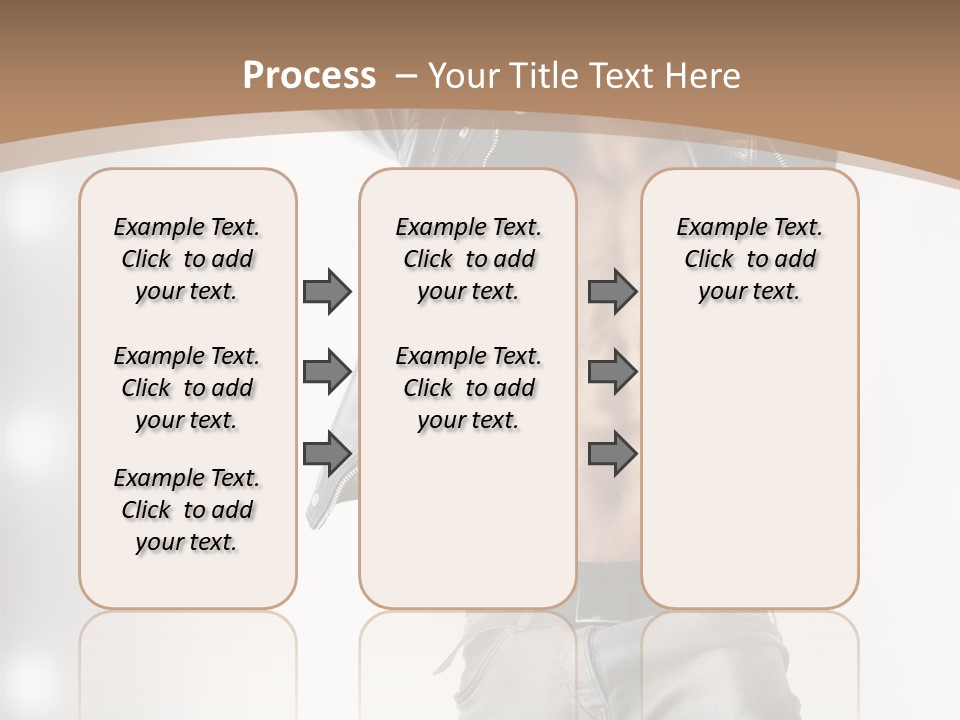 Isolated Style Model PowerPoint Template