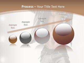 Isolated Style Model PowerPoint Template