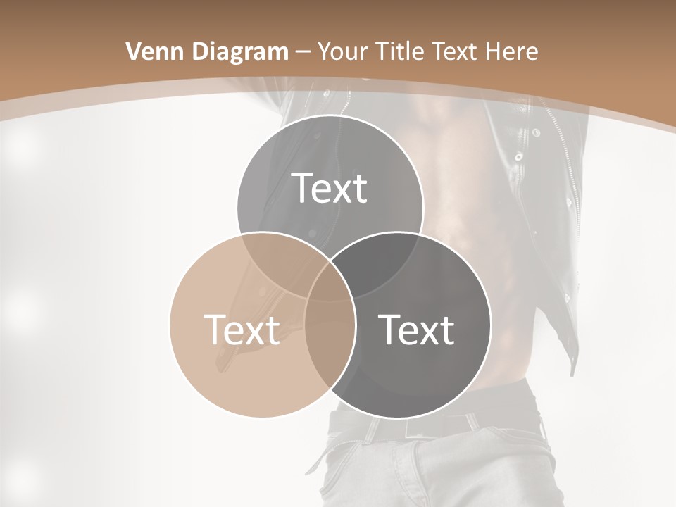 Isolated Style Model PowerPoint Template