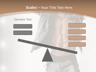 Isolated Style Model PowerPoint Template