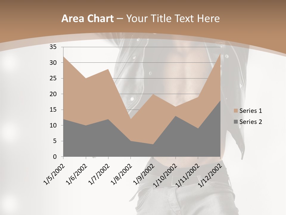 Isolated Style Model PowerPoint Template