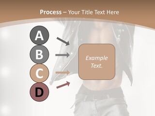 Isolated Style Model PowerPoint Template