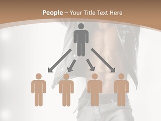 Isolated Style Model PowerPoint Template