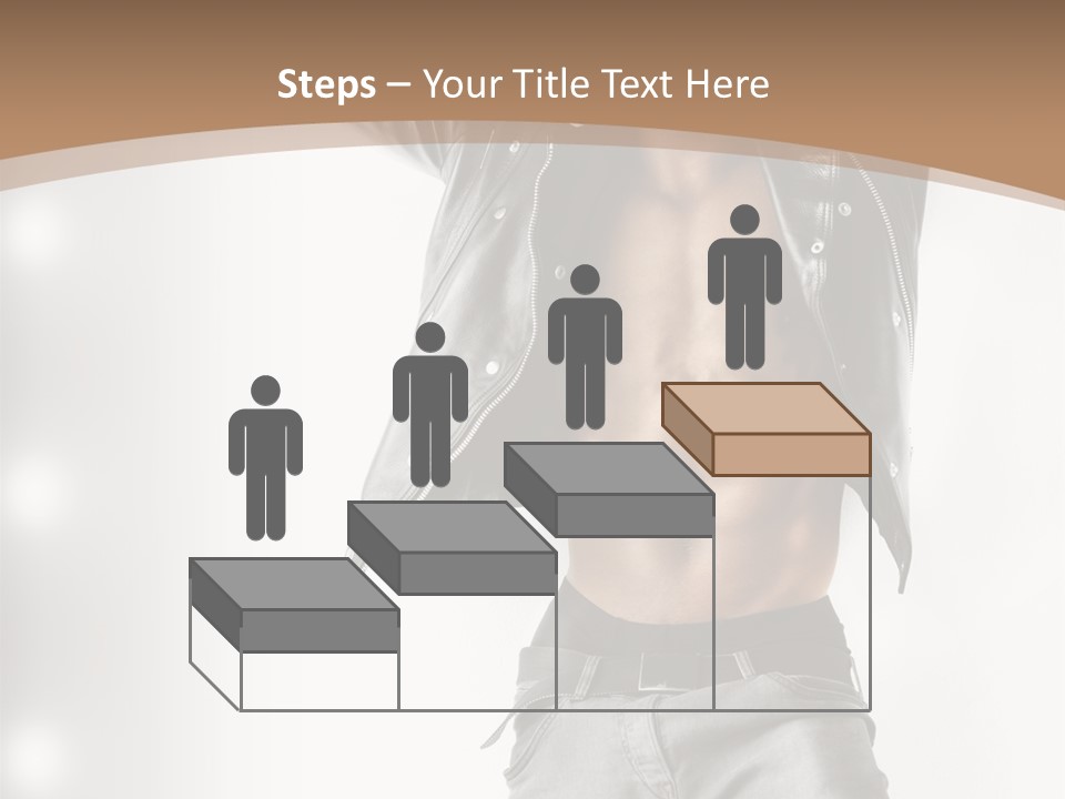 Isolated Style Model PowerPoint Template