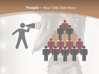 Isolated Style Model PowerPoint Template