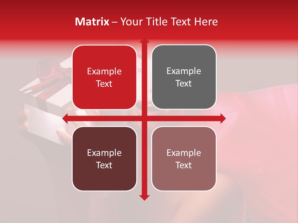 Portrait Background Girl PowerPoint Template