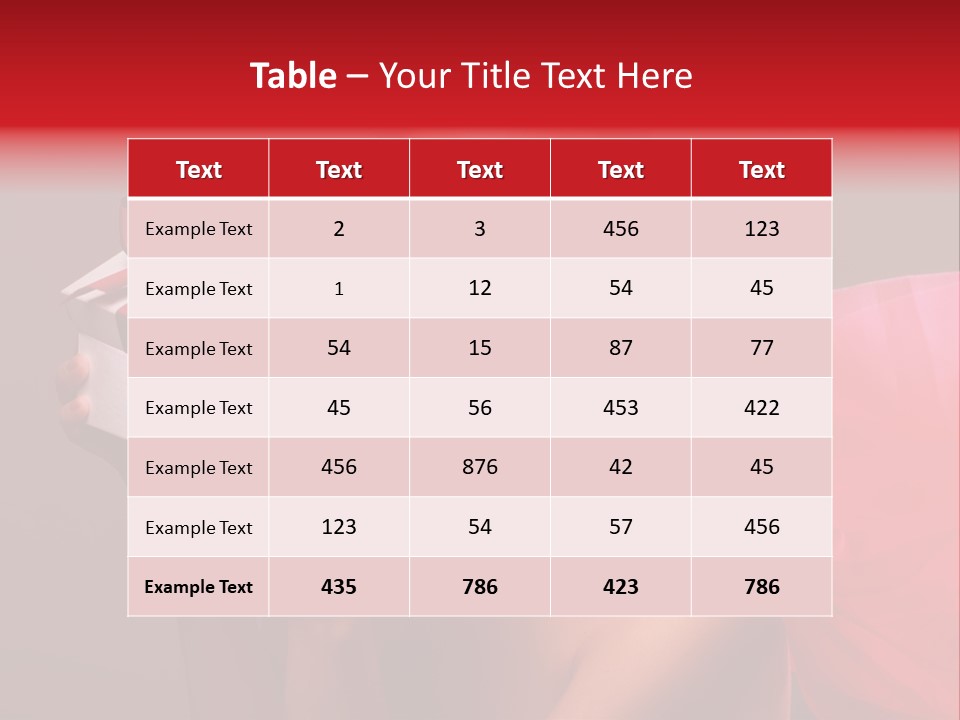 Portrait Background Girl PowerPoint Template