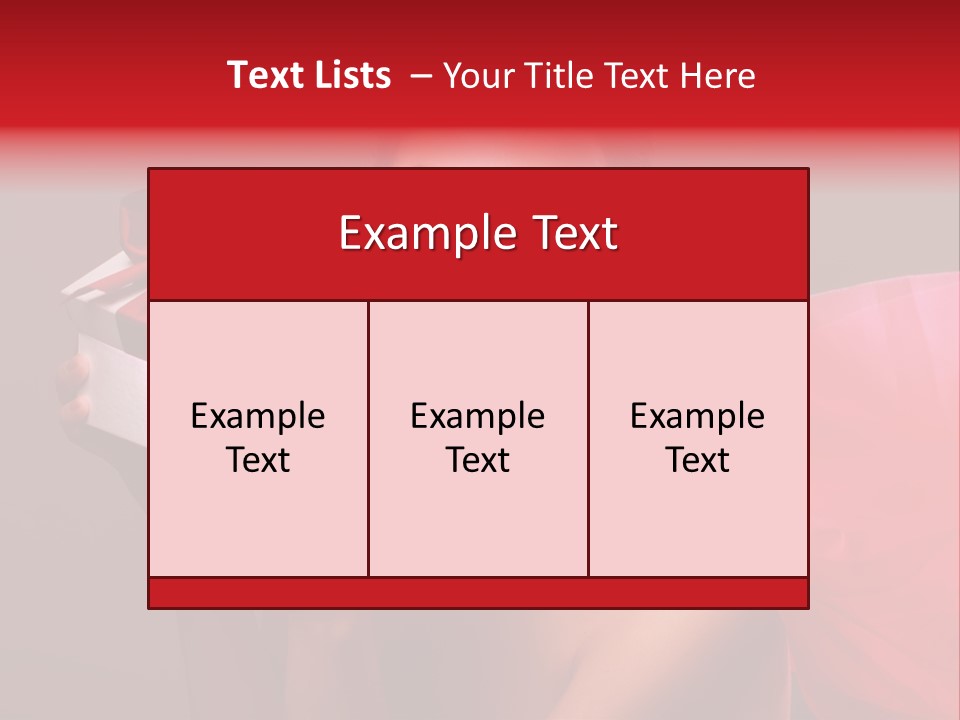 Portrait Background Girl PowerPoint Template