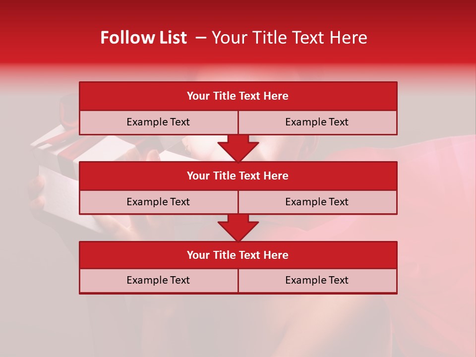 Portrait Background Girl PowerPoint Template