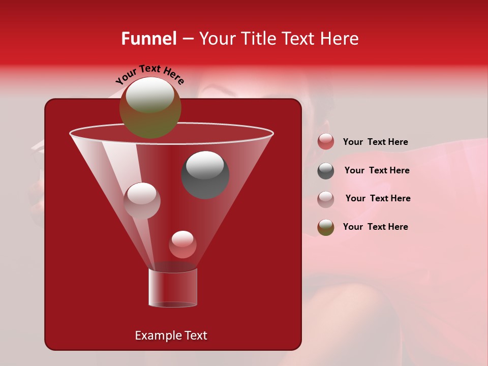 Portrait Background Girl PowerPoint Template