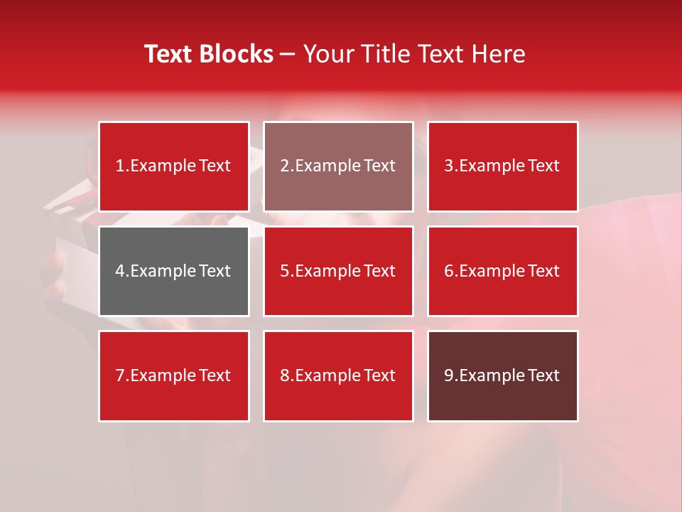 Portrait Background Girl PowerPoint Template