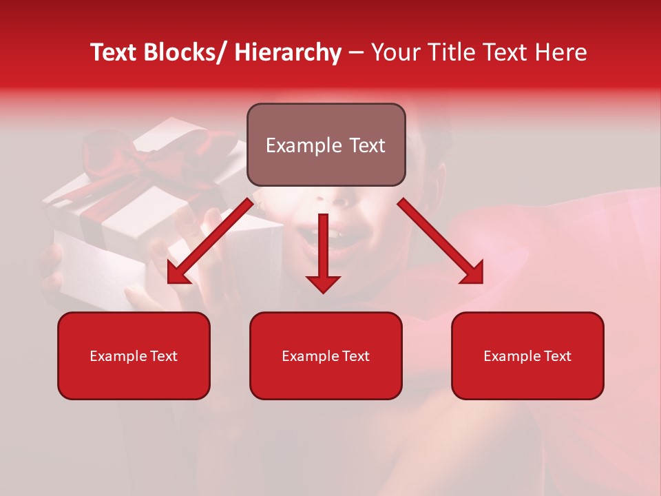 Portrait Background Girl PowerPoint Template