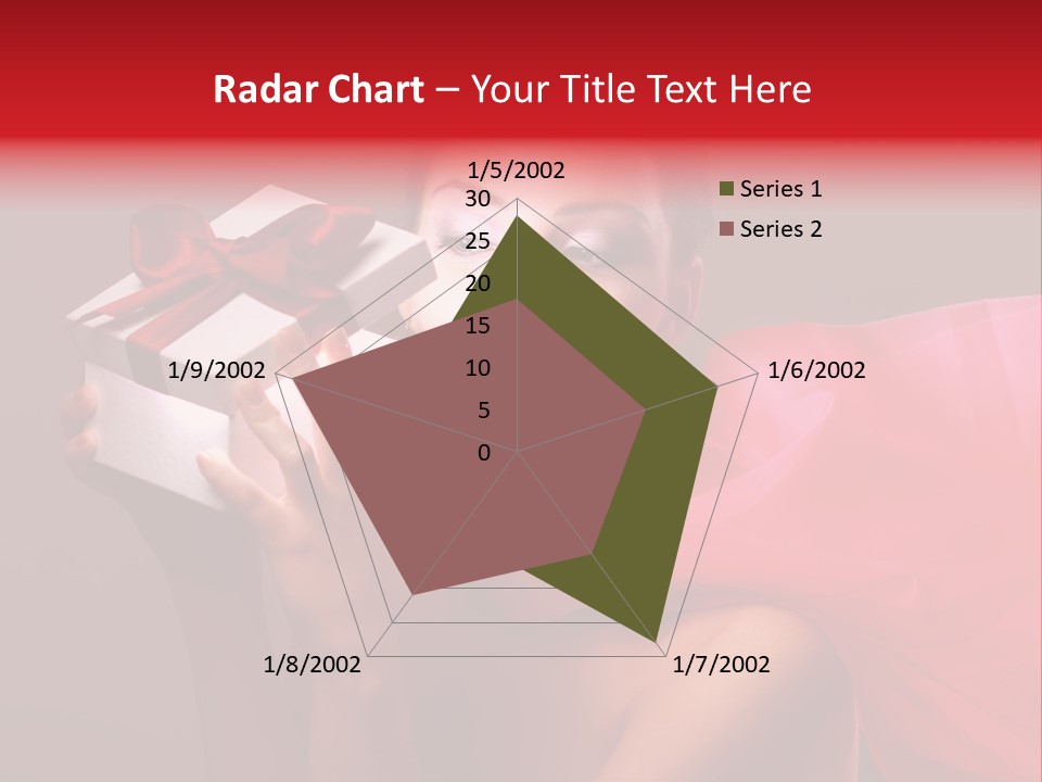 Portrait Background Girl PowerPoint Template