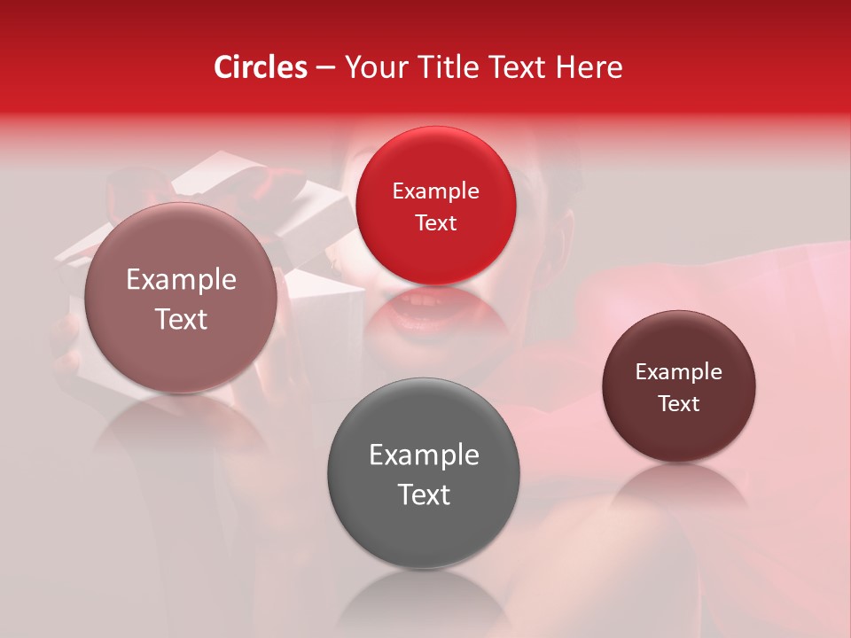 Portrait Background Girl PowerPoint Template