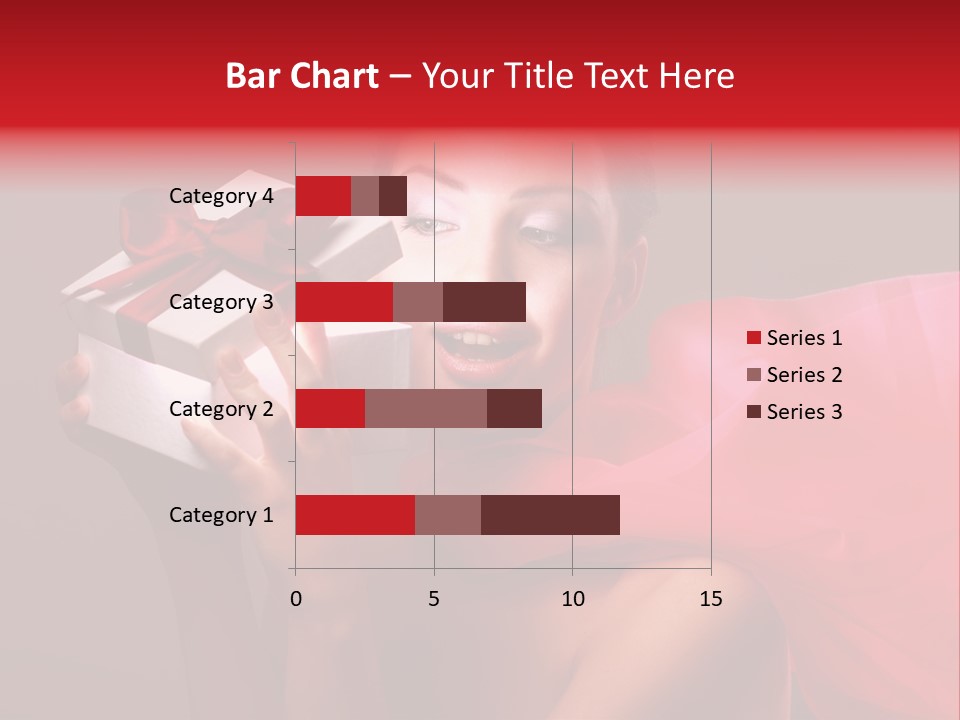 Portrait Background Girl PowerPoint Template