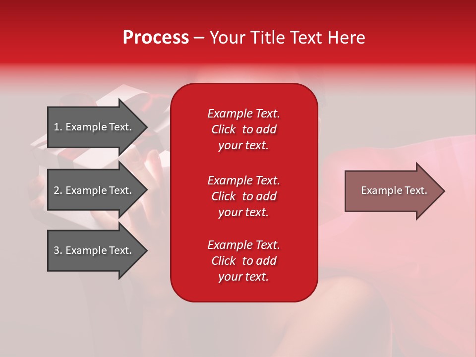 Portrait Background Girl PowerPoint Template