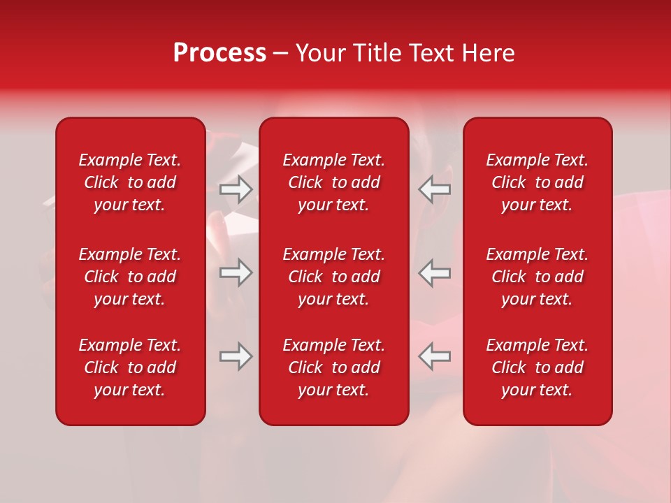 Portrait Background Girl PowerPoint Template
