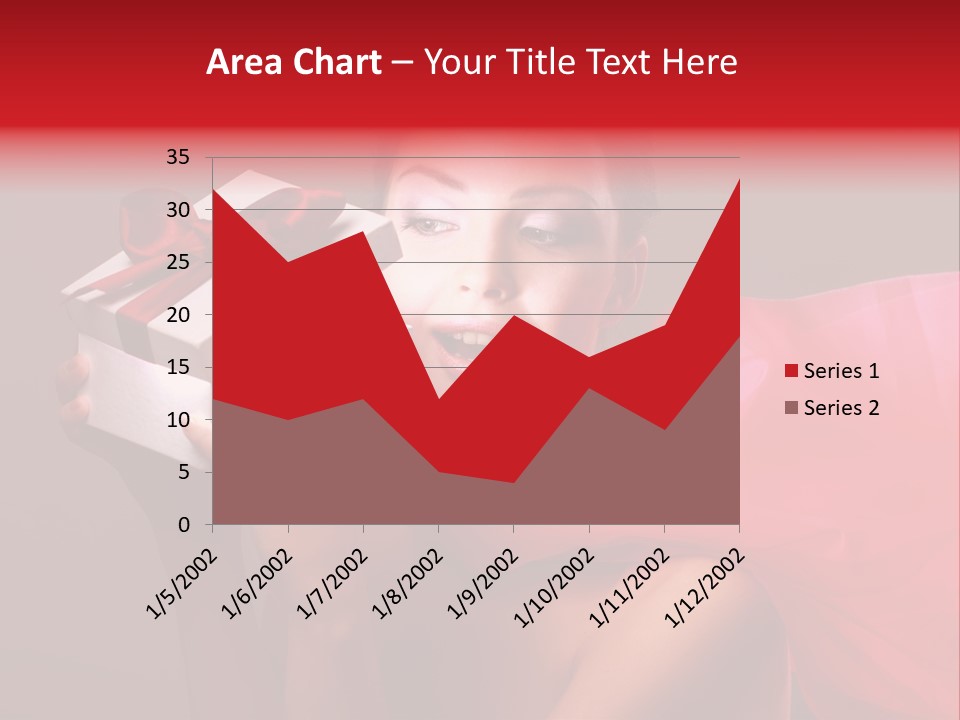 Portrait Background Girl PowerPoint Template