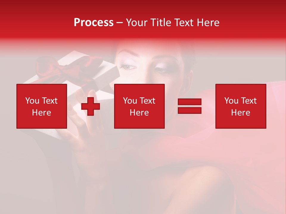 Portrait Background Girl PowerPoint Template