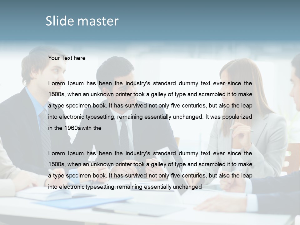 Planning Team Improvement PowerPoint Template