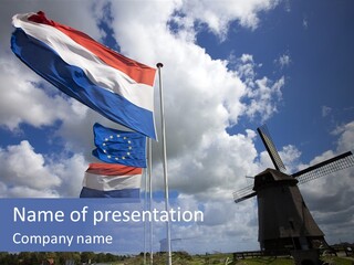Holland Countryside Mill PowerPoint Template