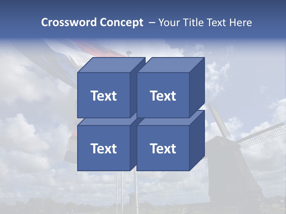 Holland Countryside Mill PowerPoint Template