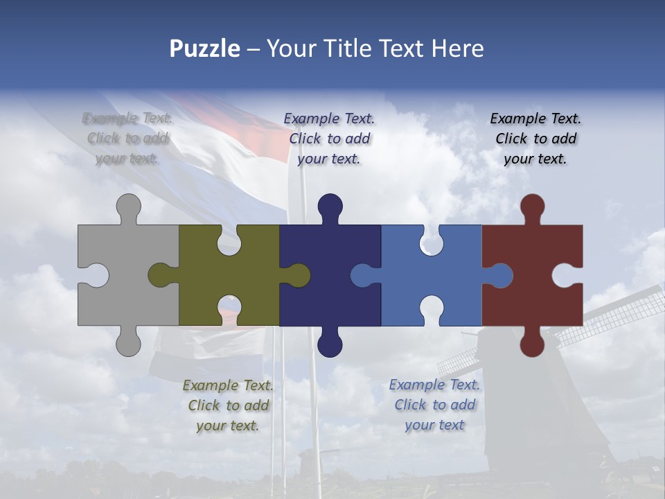 Holland Countryside Mill PowerPoint Template