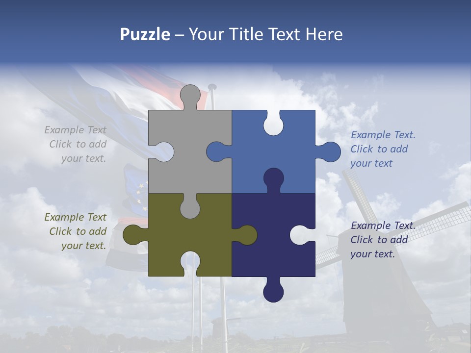 Holland Countryside Mill PowerPoint Template