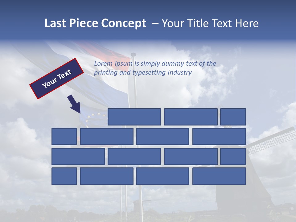 Holland Countryside Mill PowerPoint Template