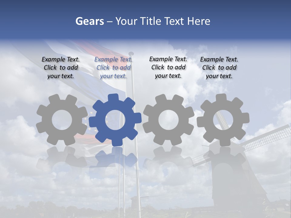 Holland Countryside Mill PowerPoint Template