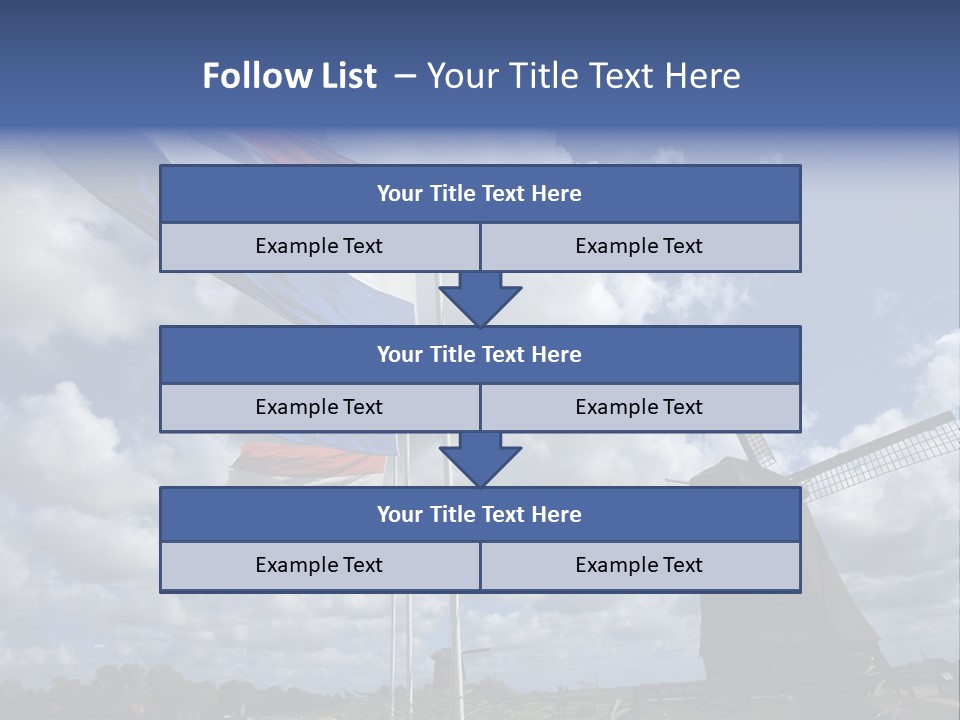 Holland Countryside Mill PowerPoint Template