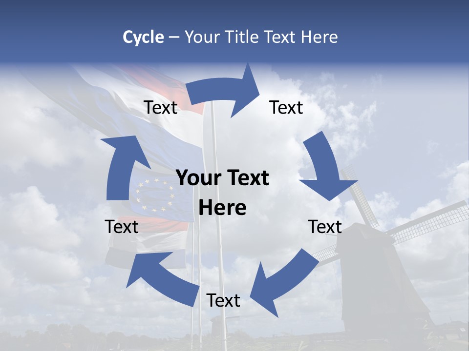 Holland Countryside Mill PowerPoint Template