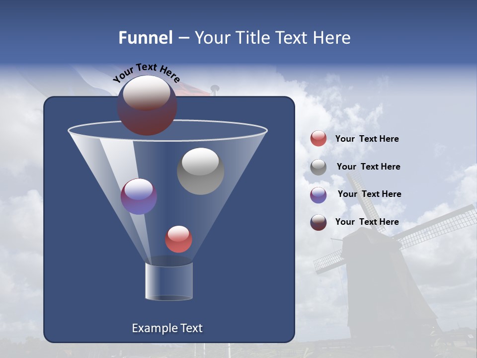 Holland Countryside Mill PowerPoint Template