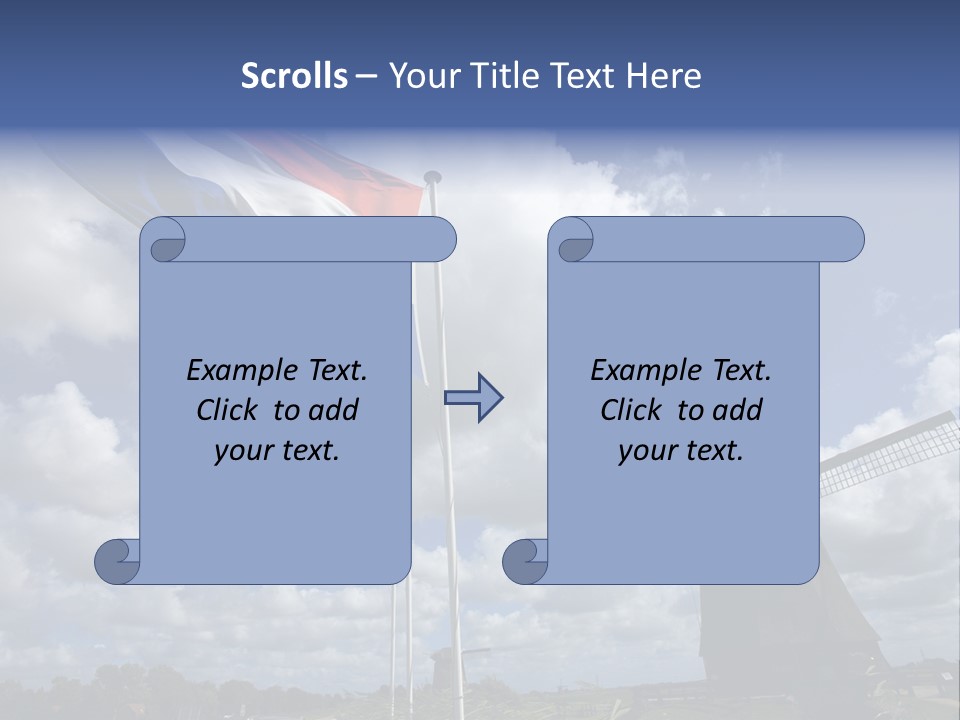 Holland Countryside Mill PowerPoint Template