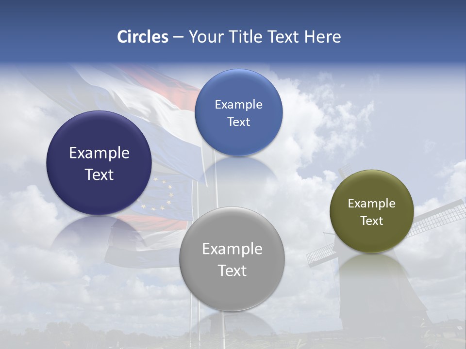 Holland Countryside Mill PowerPoint Template