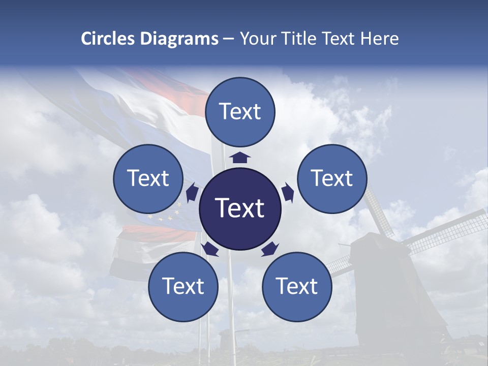 Holland Countryside Mill PowerPoint Template