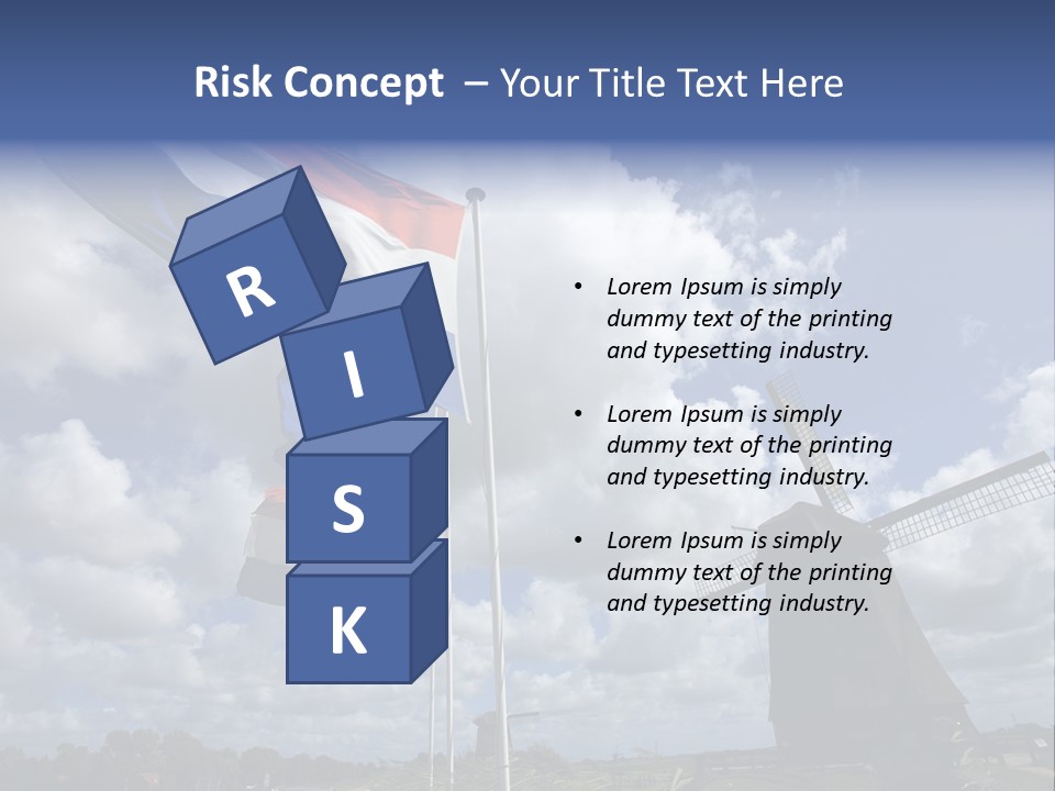 Holland Countryside Mill PowerPoint Template