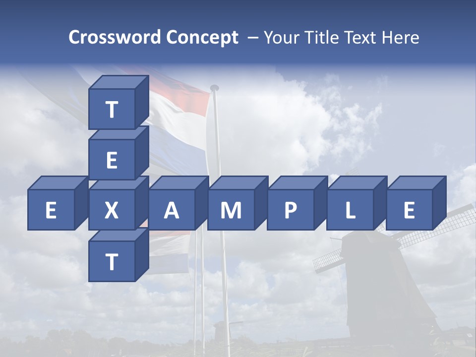 Holland Countryside Mill PowerPoint Template