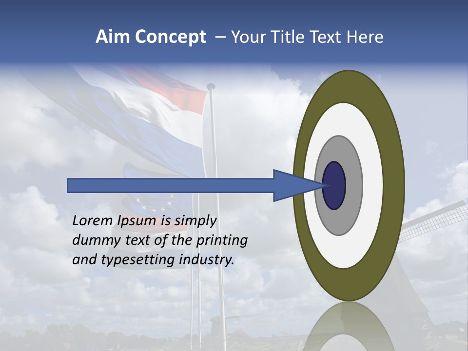 Holland Countryside Mill PowerPoint Template