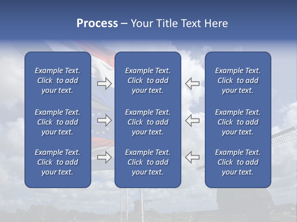 Holland Countryside Mill PowerPoint Template