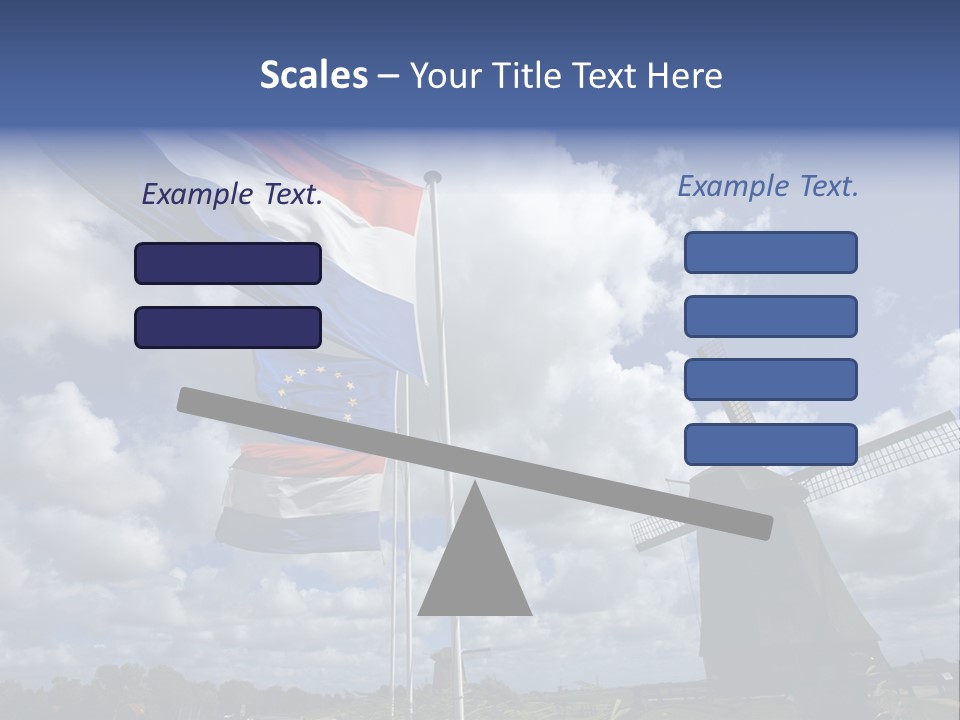 Holland Countryside Mill PowerPoint Template