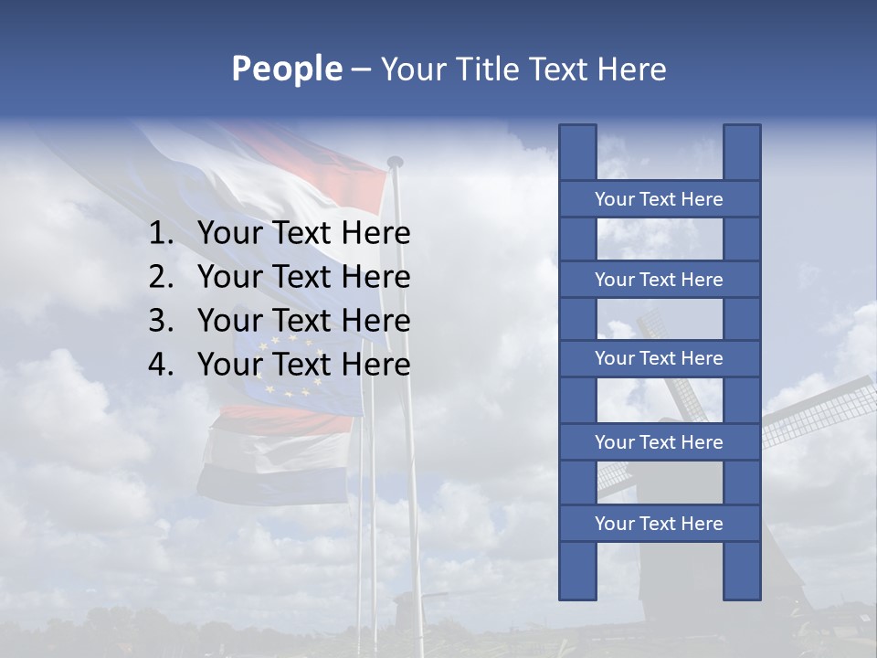 Holland Countryside Mill PowerPoint Template