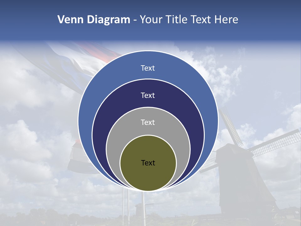 Holland Countryside Mill PowerPoint Template