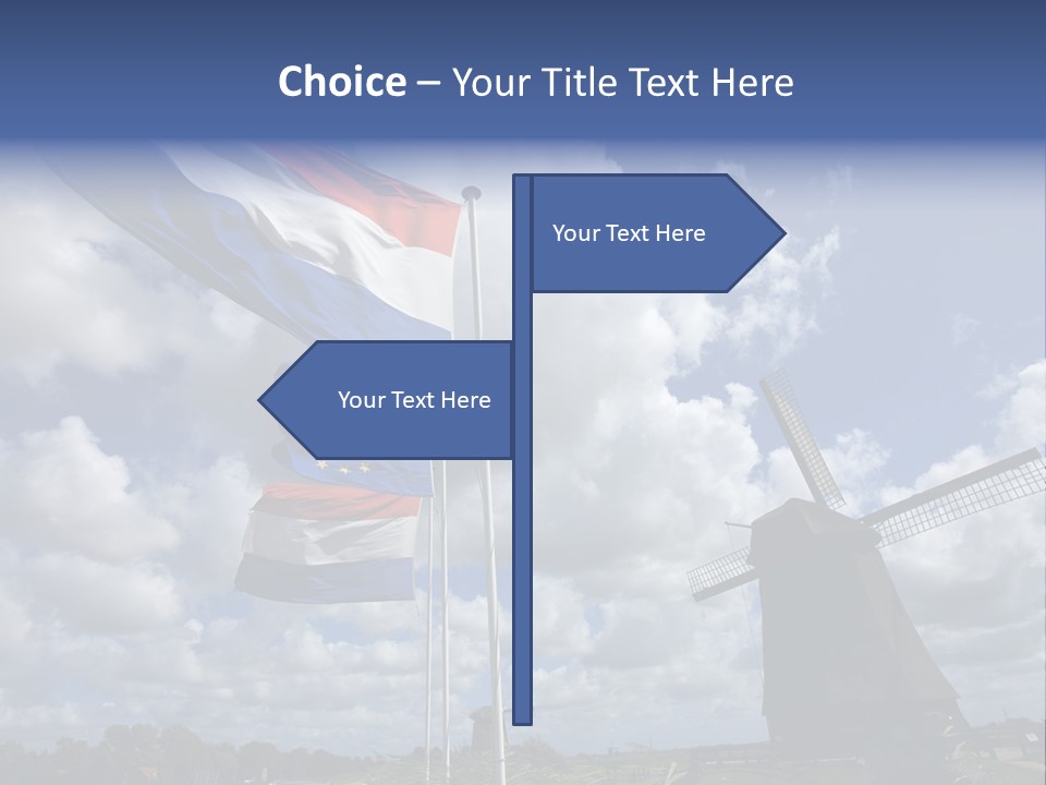 Holland Countryside Mill PowerPoint Template