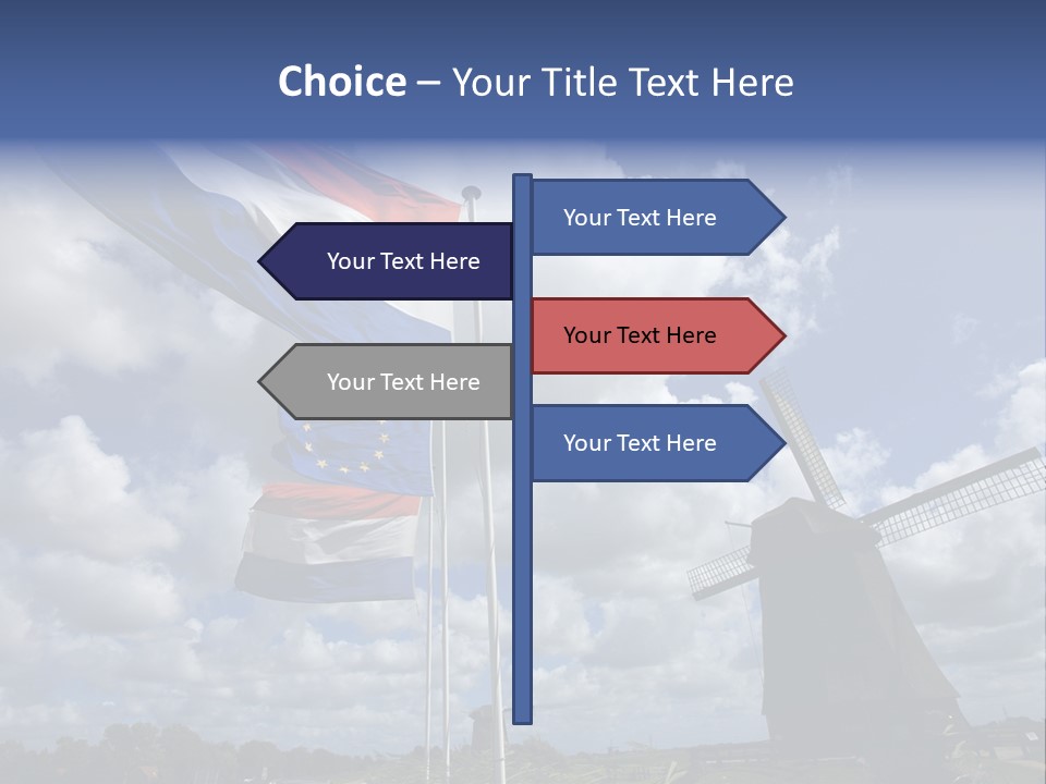 Holland Countryside Mill PowerPoint Template